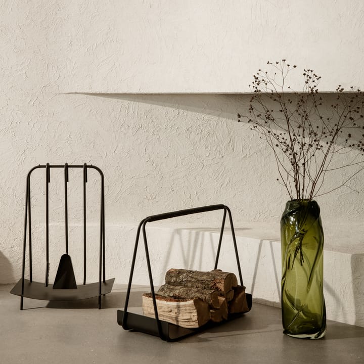 Cesta portalegna Port, nero Ferm Living