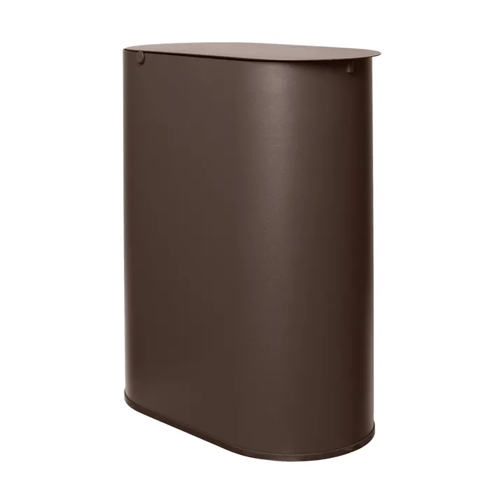 Cestino per la pattumiera Enkel medium - Cioccolato fondente - Ferm Living