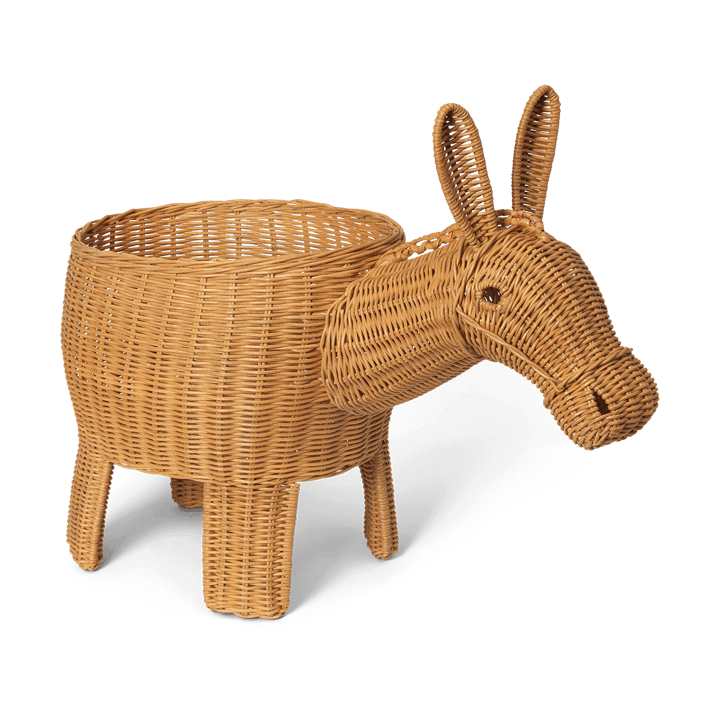 Cestino portaoggetti Donkey 49x35x66 cm - Natural - Ferm Living