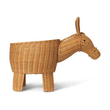 Cestino portaoggetti Donkey 49x35x66 cm - Natural - Ferm Living