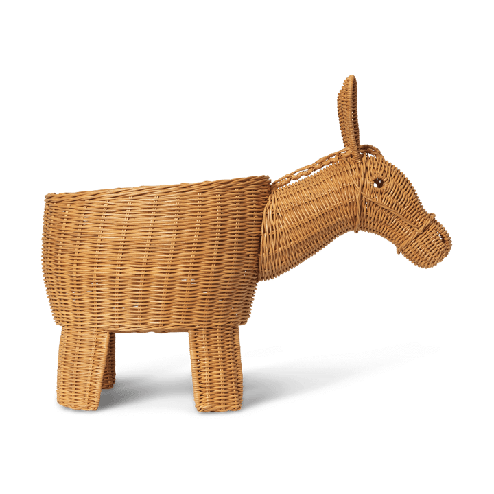 Cestino portaoggetti Donkey 49x35x66 cm, Natural Ferm Living