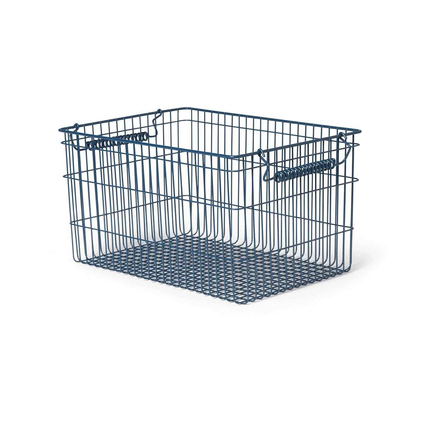 Cesto Cala impilabile confezione da 2, Dark blue, 36,2x26,2x20,2 cm Ferm Living