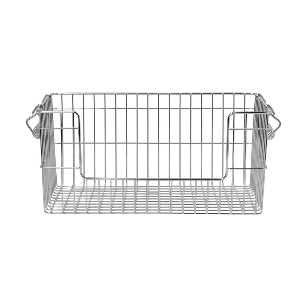 Cesto Cala impilabile confezione da 2, In acciaio inox, 28,7x18x13 cm Ferm Living
