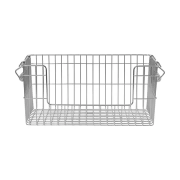 Cesto Cala impilabile confezione da 2 - In acciaio inox, 28,7x18x13 cm - Ferm Living