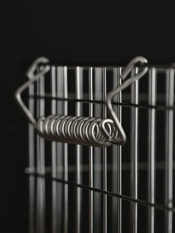 Cesto Cala impilabile confezione da 2 - In acciaio inox, 36,2x26,2x20,2 cm - Ferm Living