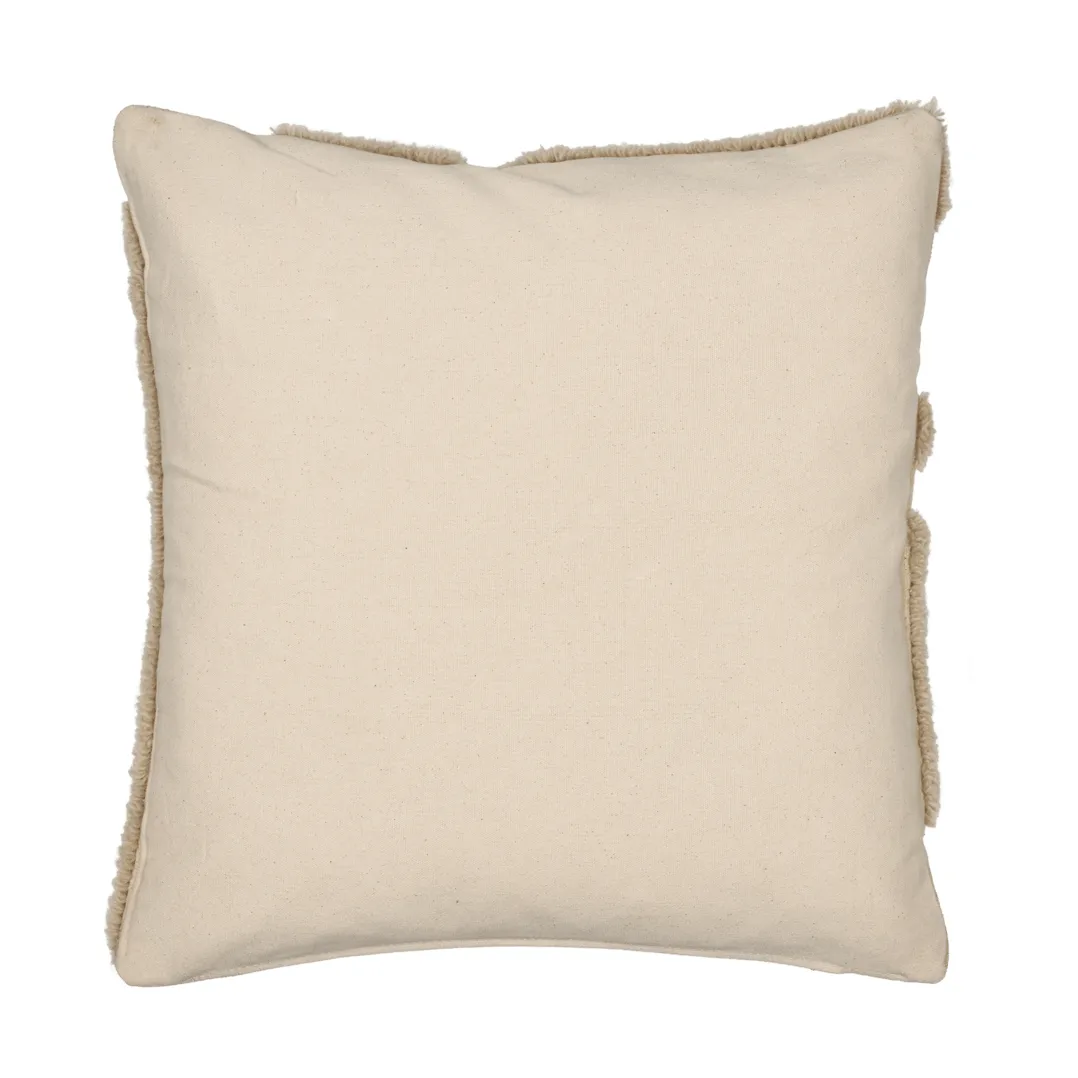 Cilla cuscino tufted, Off-white-parchment, 50x50 cm Ferm Living