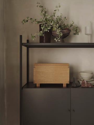 Ciotola Brura Ø21,5 cm - Coffee-white - Ferm Living
