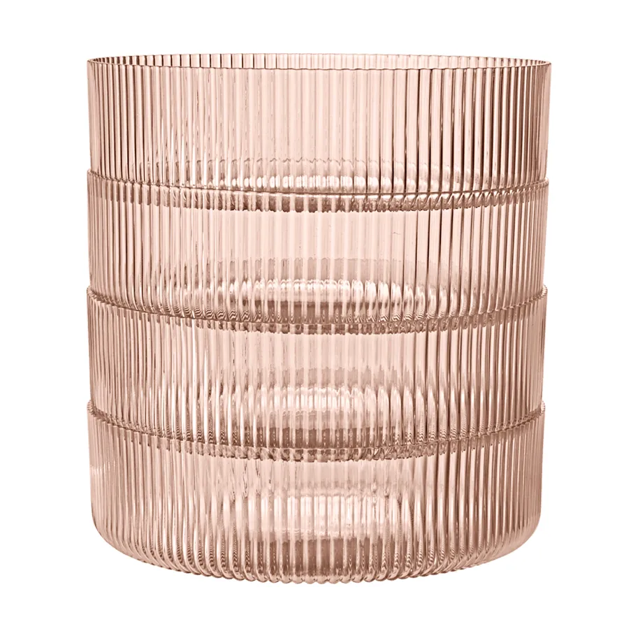 Ciotola da colazione Ripple, confezione da 4, Blush Ferm Living