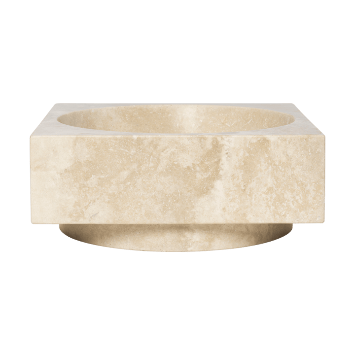 Ciotola decorativa alta Hew - Travertino - Ferm Living