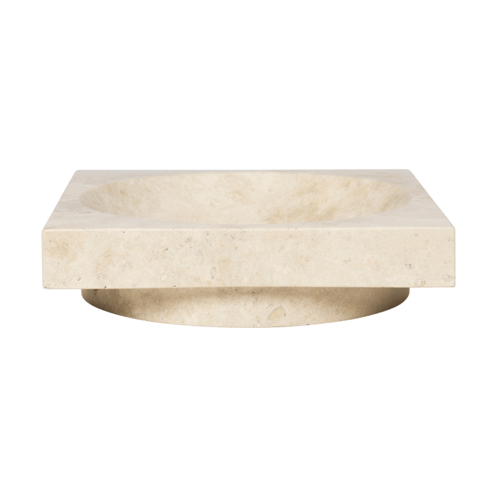 Ciotola decorativa bassa Hew - Travertino - Ferm Living