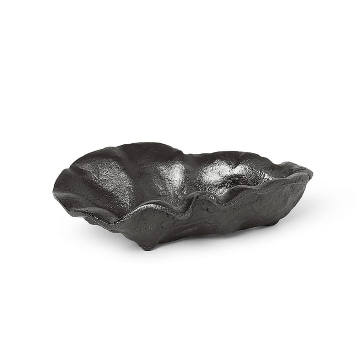 Ciotola decorativa Oyster 10,5 cm - Ottone nero - Ferm LIVING