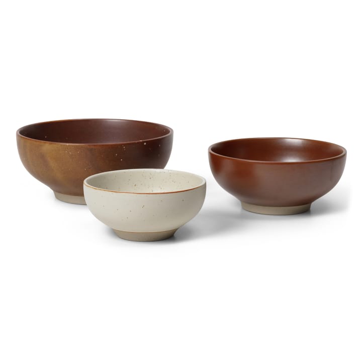 Ciotola Midi, confezione da 3, Ø19, Multi Ferm Living