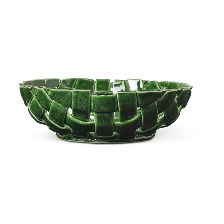 Ciotola Plait Ø30 cm - Emerald green - Ferm Living