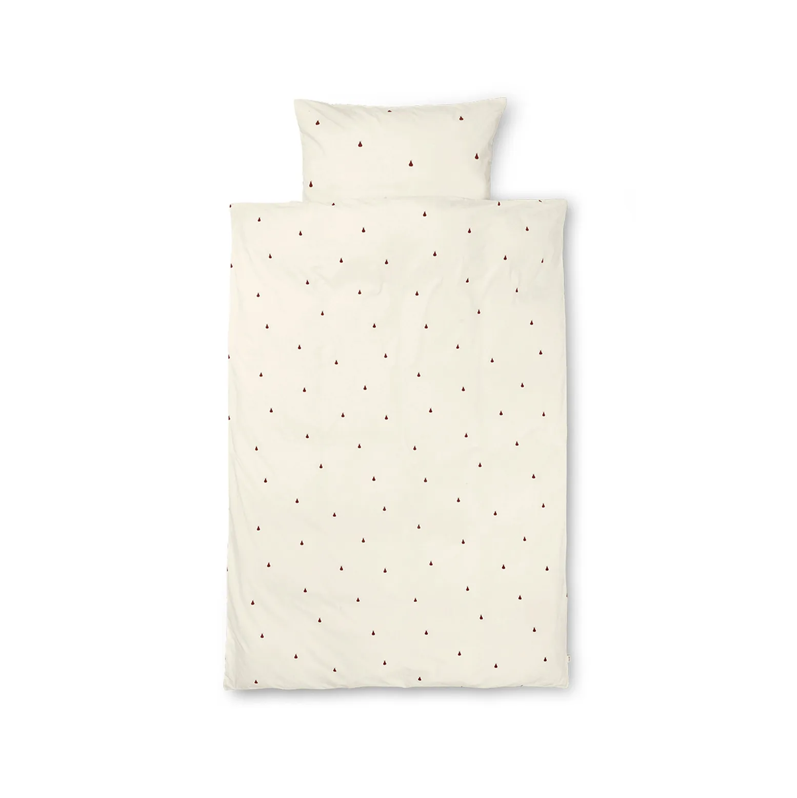 Completo letto Pear 70x100 cm, Off white-cinnamon Ferm Living