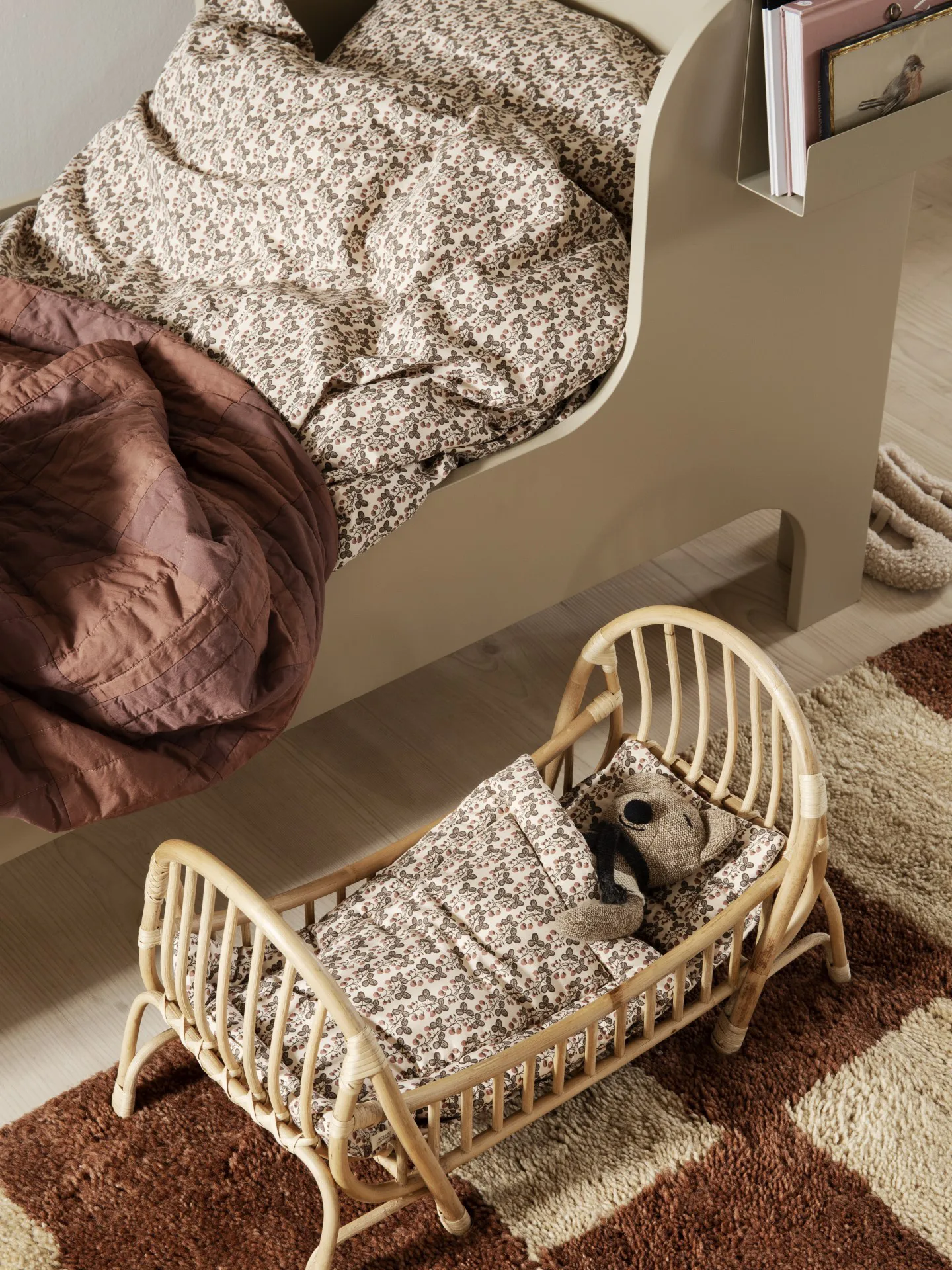 Completo letto Strawberry Field, 100x140 cm Ferm Living
