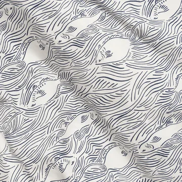 Completo letto Stream 100x140 cm - Bianco sporco - Ferm Living