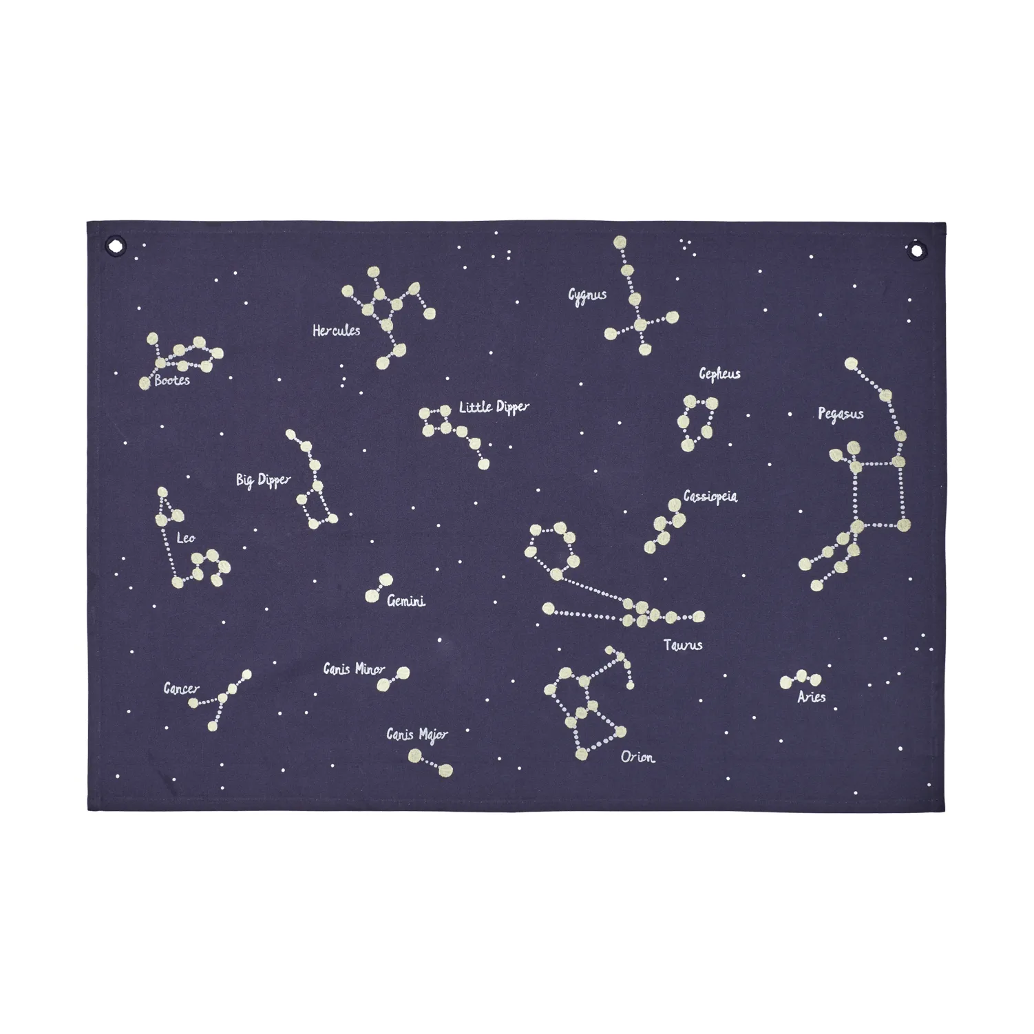 Constellation cartella tessuti, Blu scuro, 70x100 cm Ferm Living