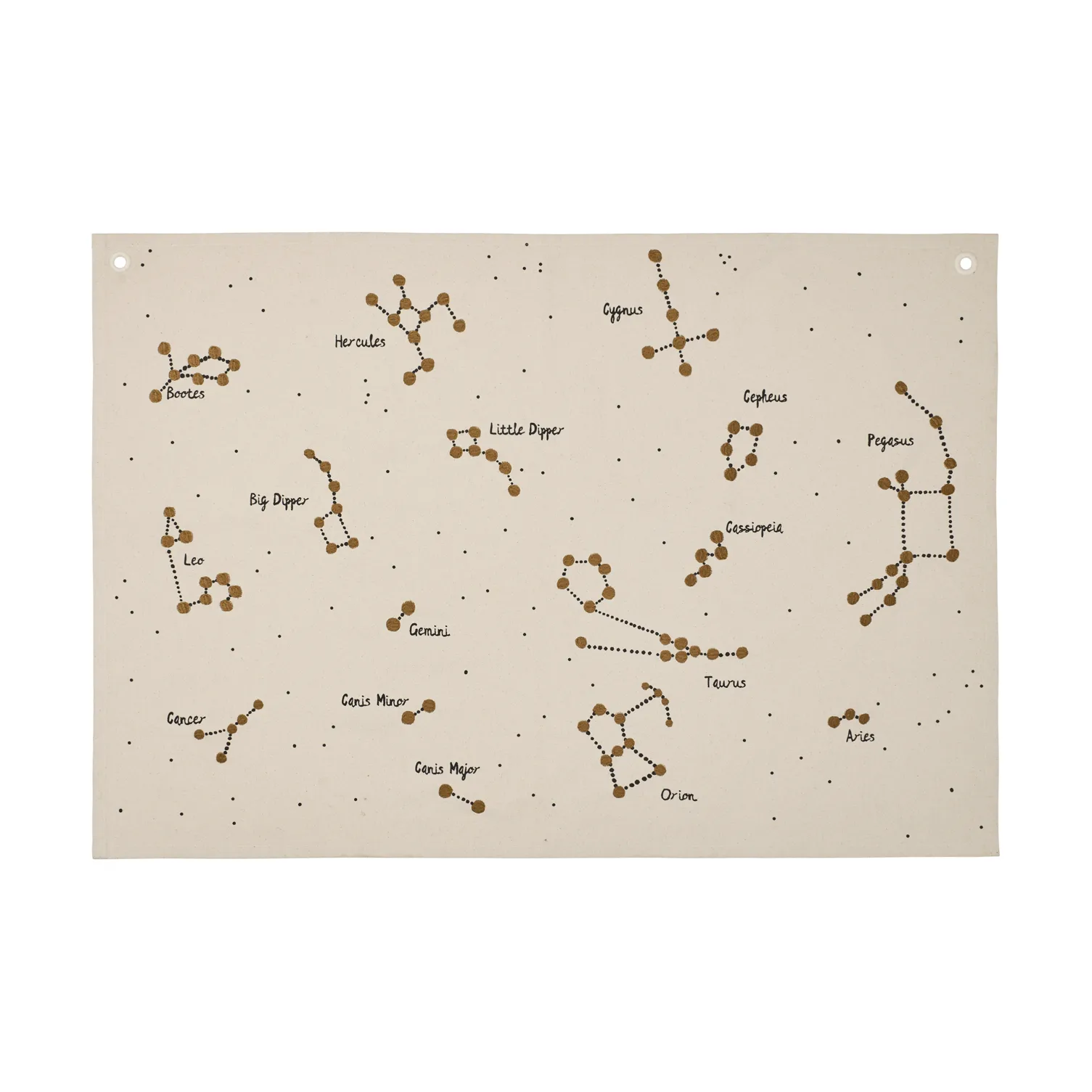 Constellation cartella tessuti, Non tinto, 70x100 cm Ferm Living