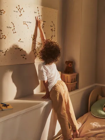 Constellation cartella tessuti - Non tinto, 70x100 cm - Ferm Living