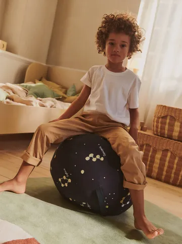 Constellation pouf - Blu scuro, Ø50 cm - Ferm Living