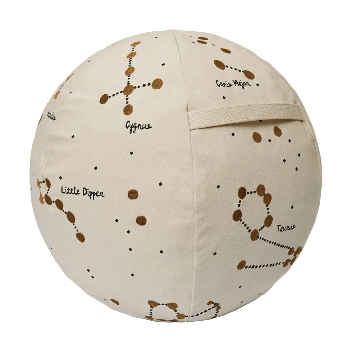 Constellation pouf, Non tinto, Ø50 cm Ferm Living
