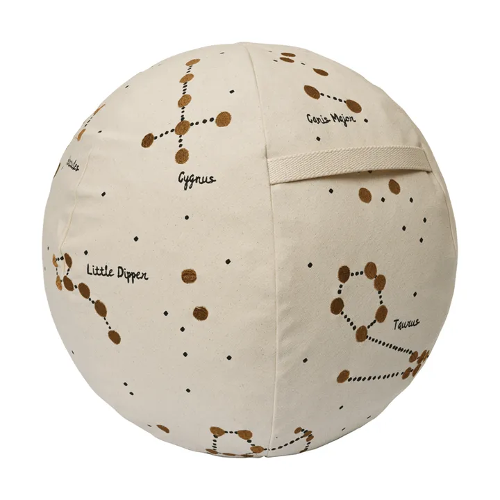 Constellation pouf - Non tinto, Ø50 cm - Ferm Living
