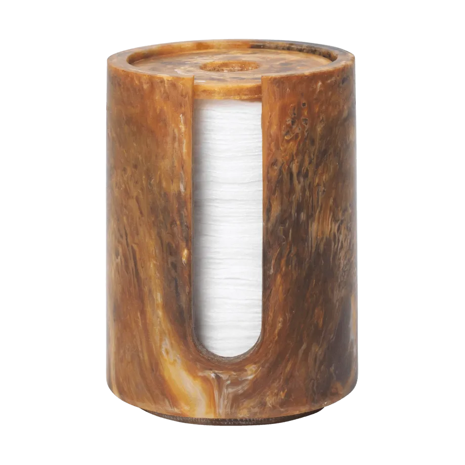 Contenitore Mist per dischetti di cotone Ø8x11,8 cm, Sugar Kelp Ferm Living