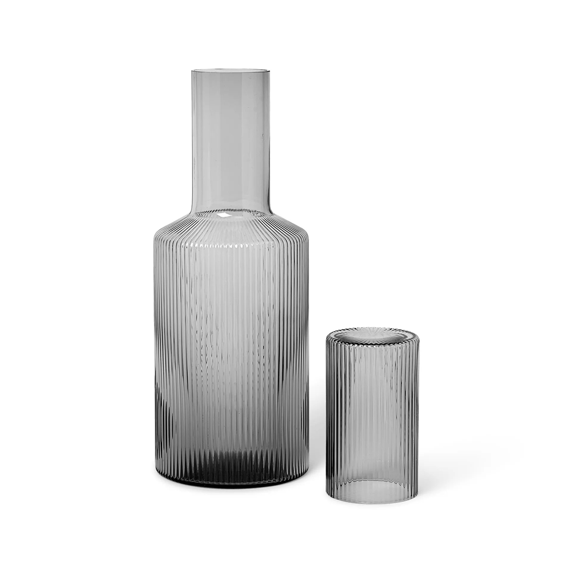 Coperchio caraffa Ripple, Smoked grey Ferm Living