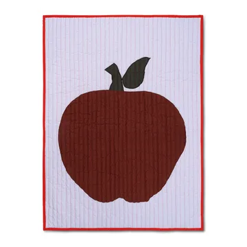 Coperta Apple 80x110 cm - viola-rosso - Ferm Living