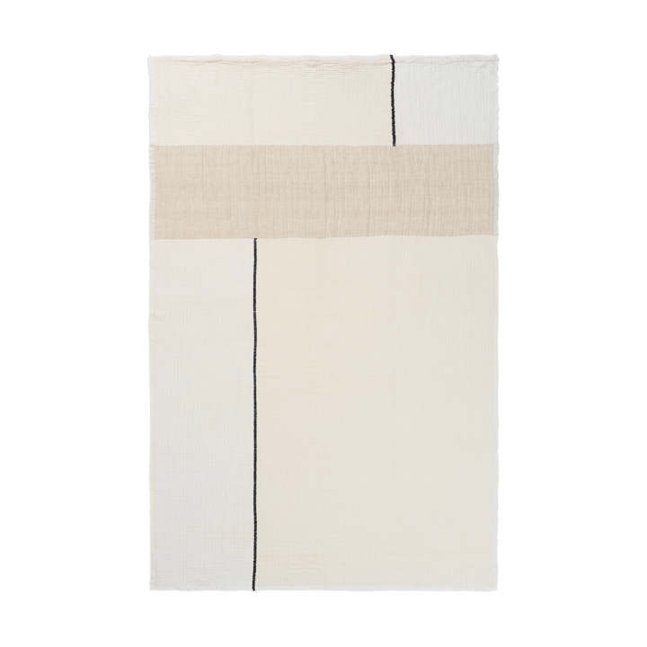 Coperta Dela 120x170 cm - Natural-Off-white - ferm LIVING