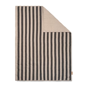 Coperta Grand 120x170 cm - Sand-black - Ferm Living