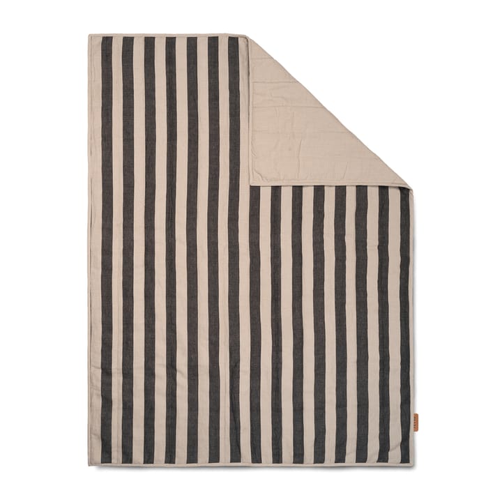 Coperta Grand 120x170 cm - Sand-black - Ferm LIVING