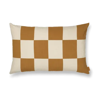 Copricuscino Fold patchwork 40x60 cm - Sugar kelp-undyed - Ferm Living