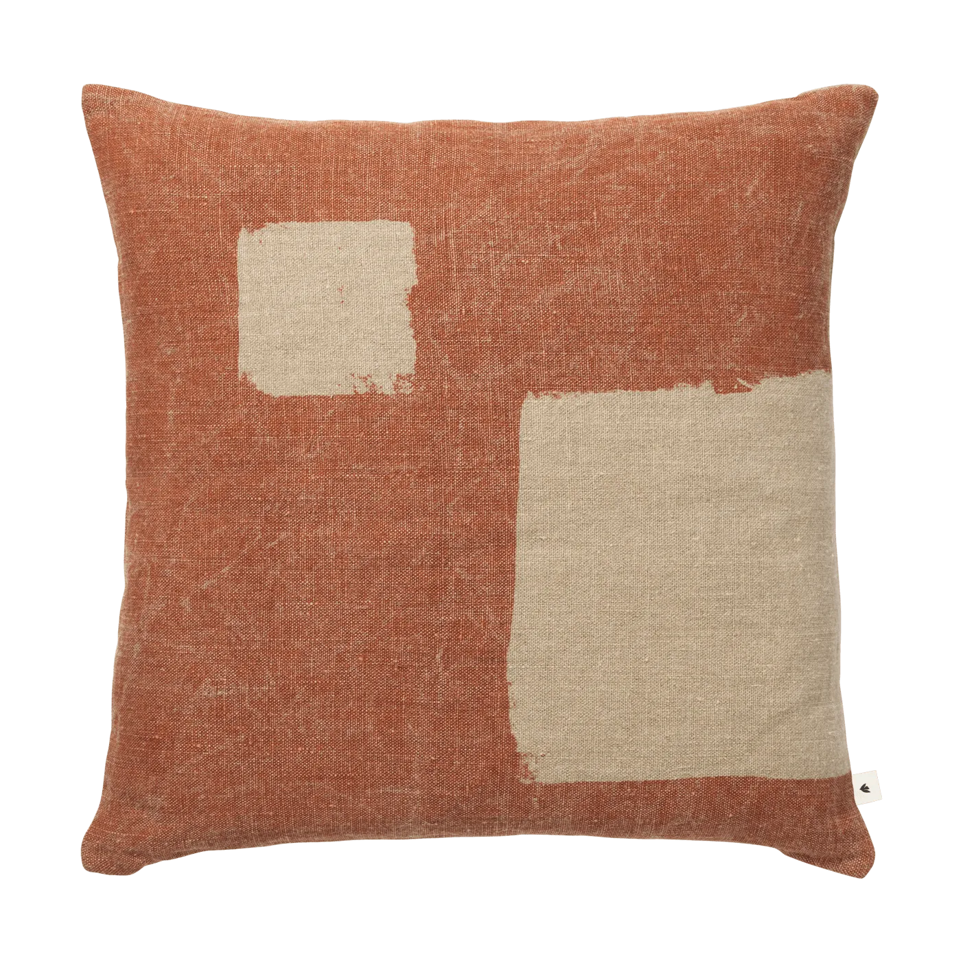 Copricuscino Oleo 50x50 cm, Terracotta-Natural Ferm Living