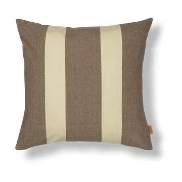 Copricuscino Strand outdoor 50x50 cm - Carob brown-parchment - Ferm Living