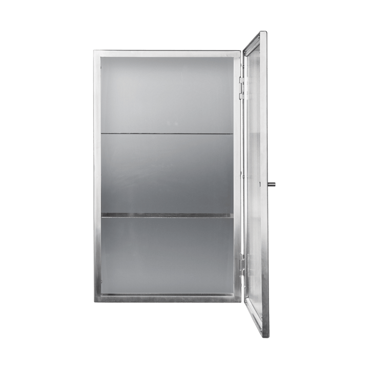 Credenza da parete Haze, Reeded glass - stainless steel Ferm Living