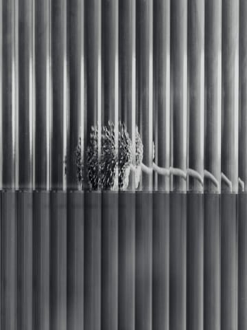 Credenza da parete Haze - Reeded glass - stainless steel - Ferm Living
