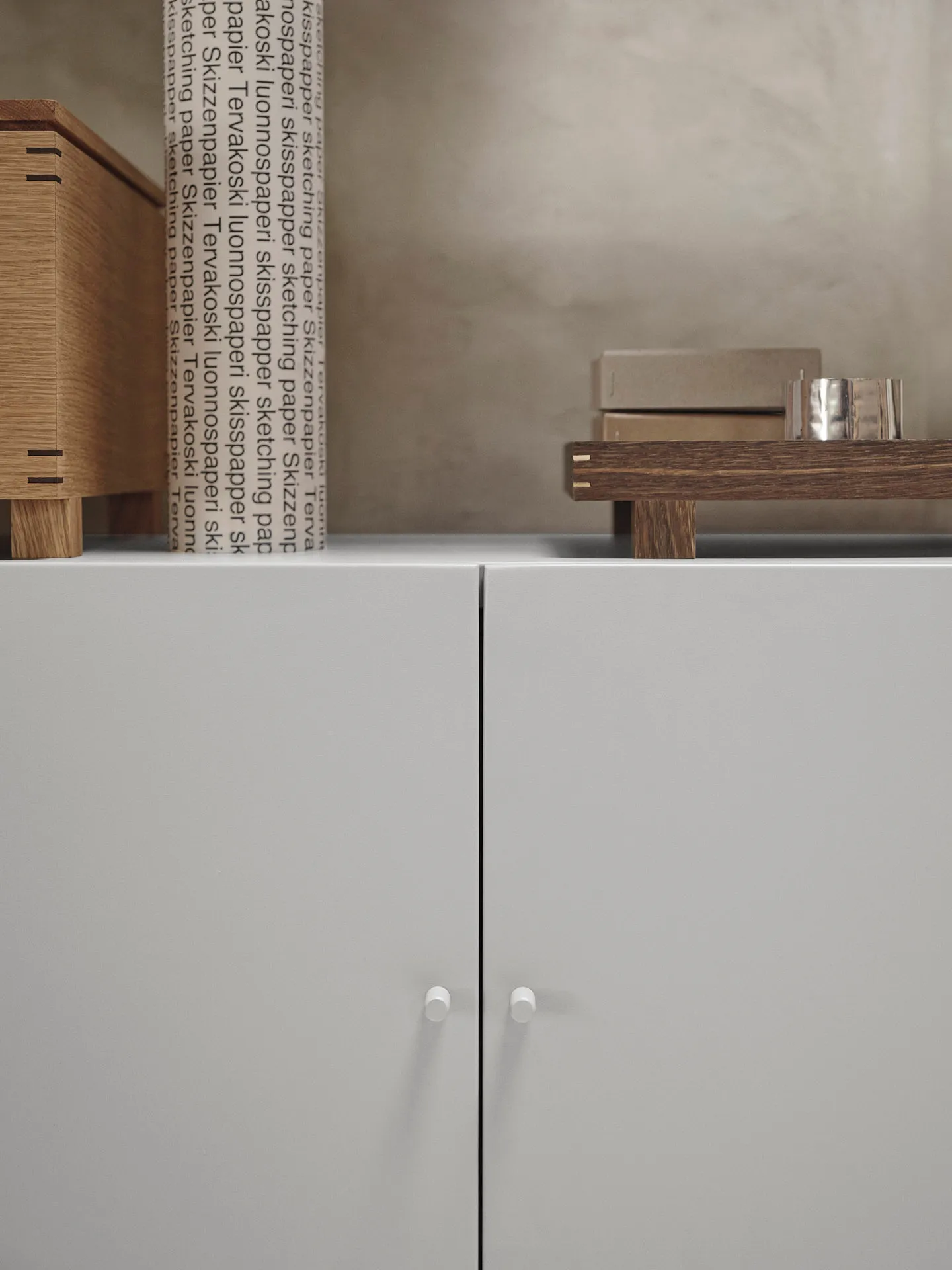Credenza Punctual 41,6x91,5 cm, Light grey Ferm Living