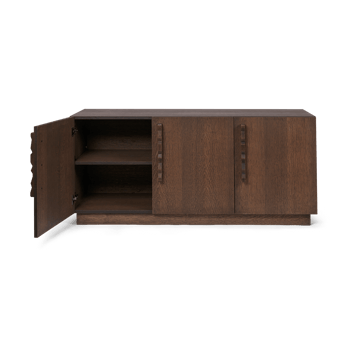 Credenza Unda 146x68x50 cm - Quercia scura macchiata - ferm LIVING