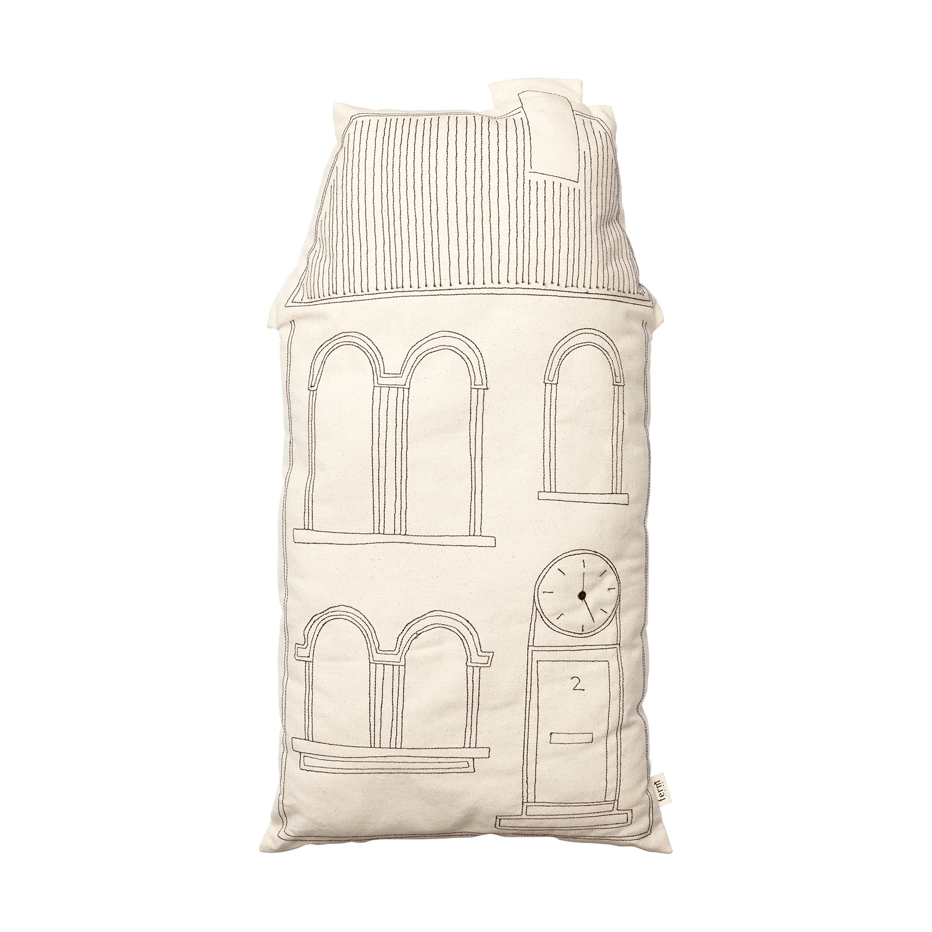Cuscino Adobe 37x64 cm, Orologio a pendolo Ferm Living