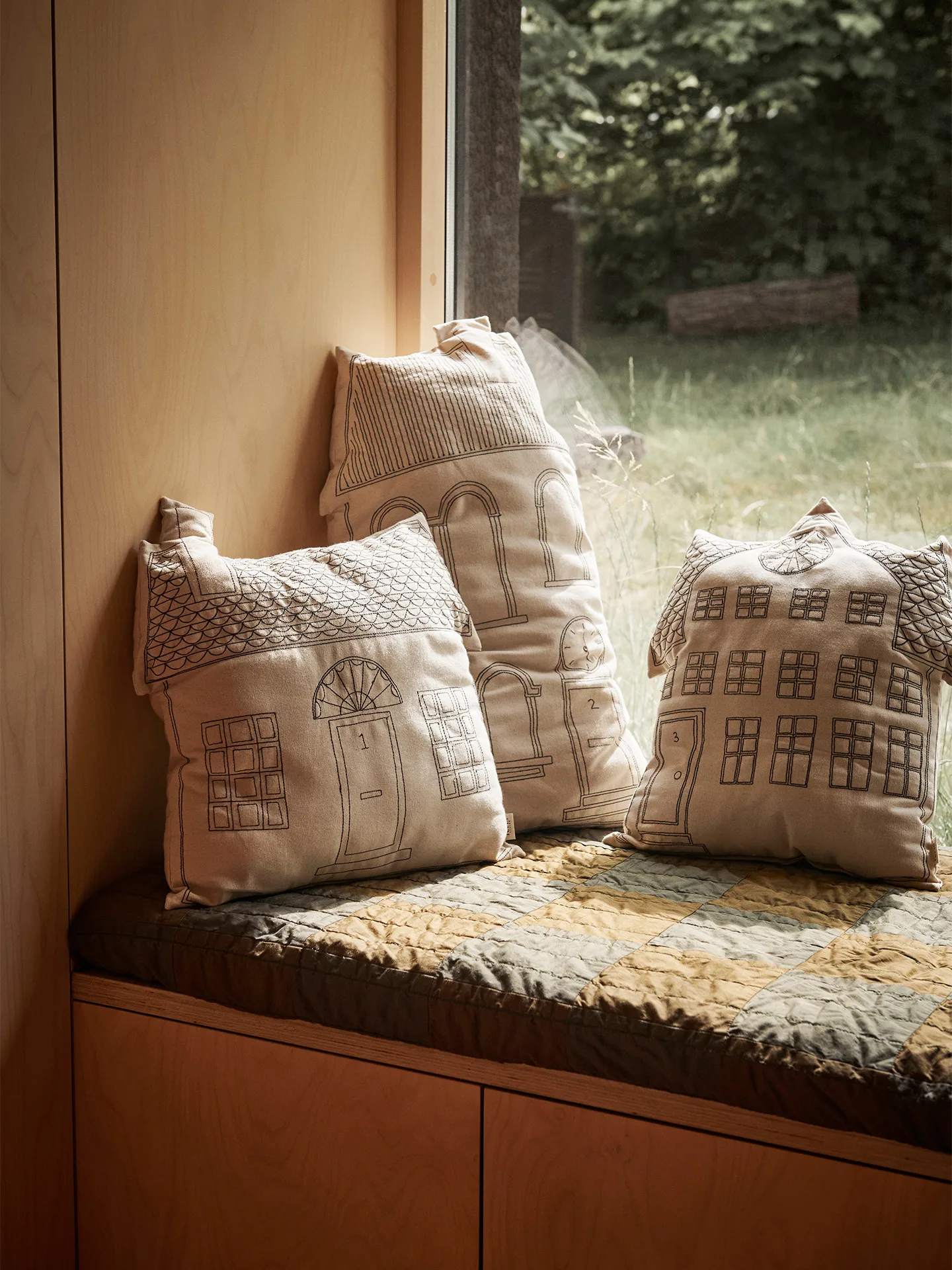 Cuscino Adobe 45x45 cm, Windows Ferm Living