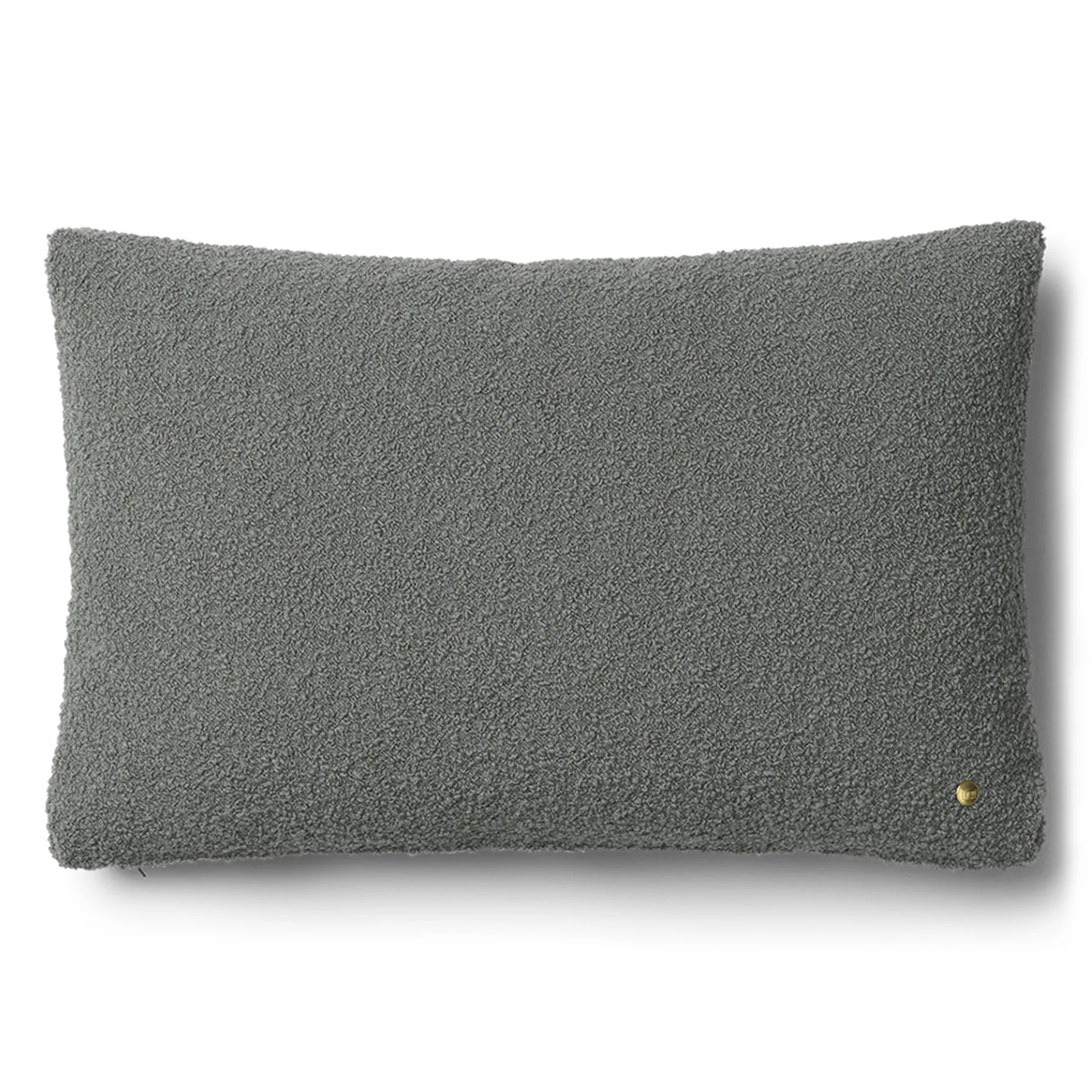 Cuscino bouclé Clean 40x60 cm, Grigio Ferm Living