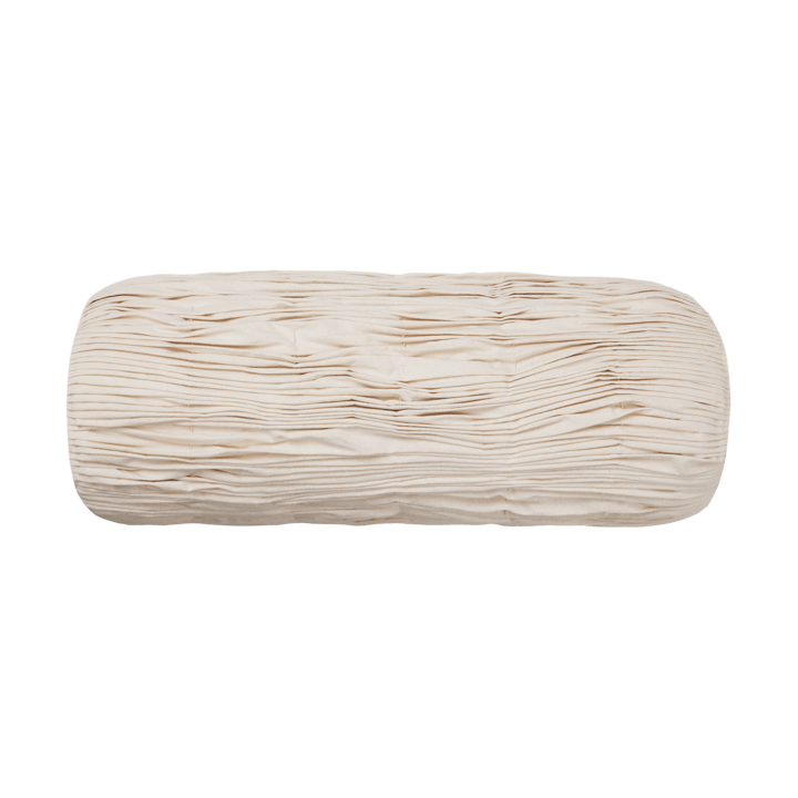 Cuscino cilindrico Falda smockato - Undyed - Ferm Living