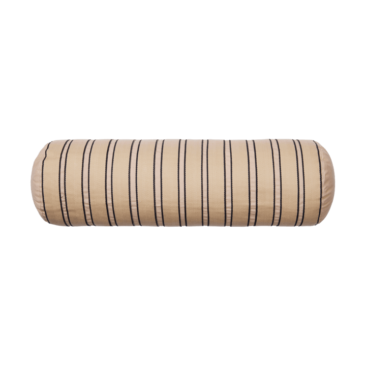 Cuscino cilindro Twill bolster - Cashmere-black - Ferm Living