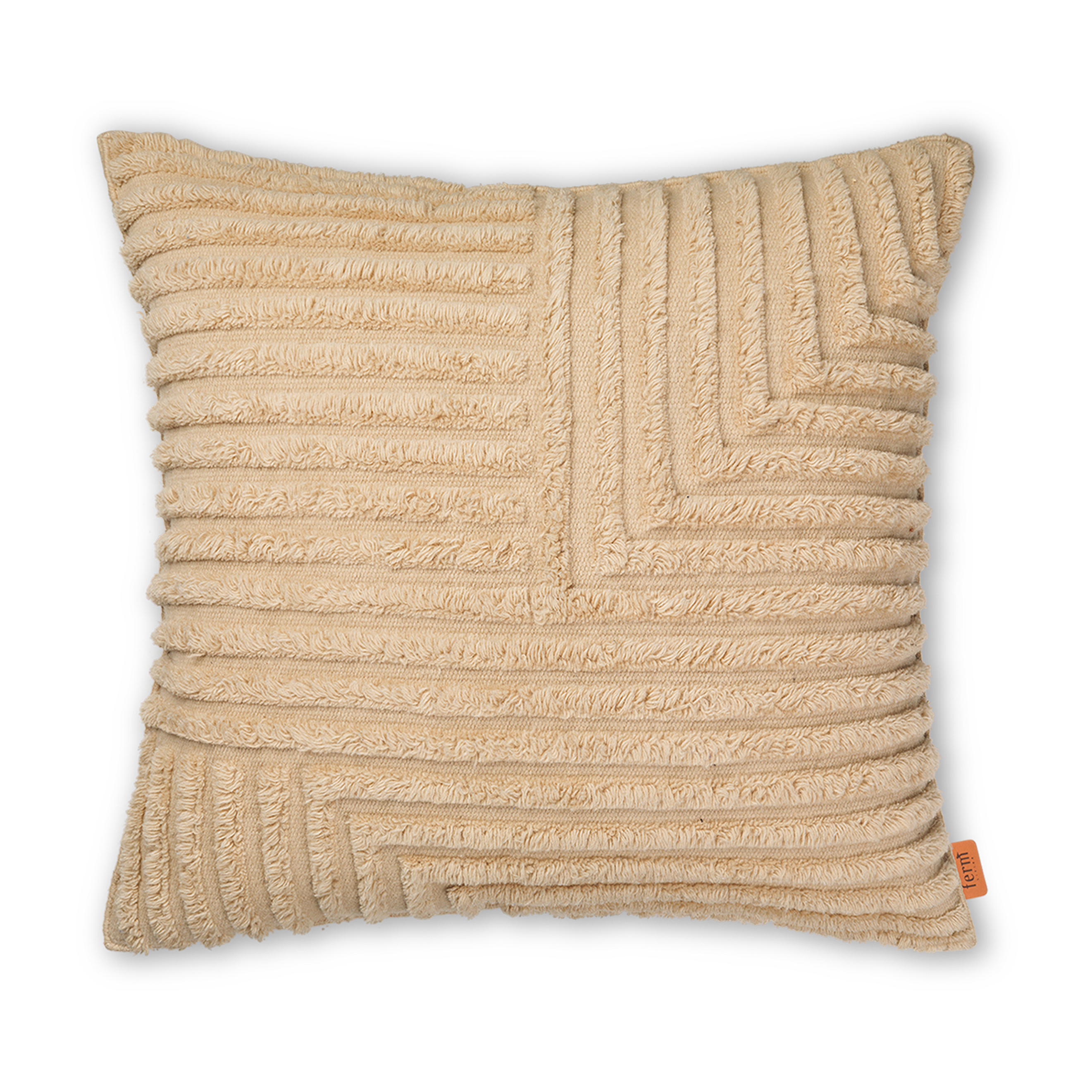 Cuscino Crease 80x80 cm Light sand