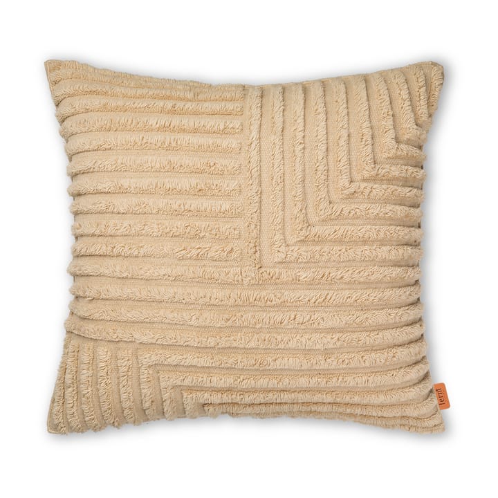 Cuscino Crease 80x80 cm, Light sand Ferm Living