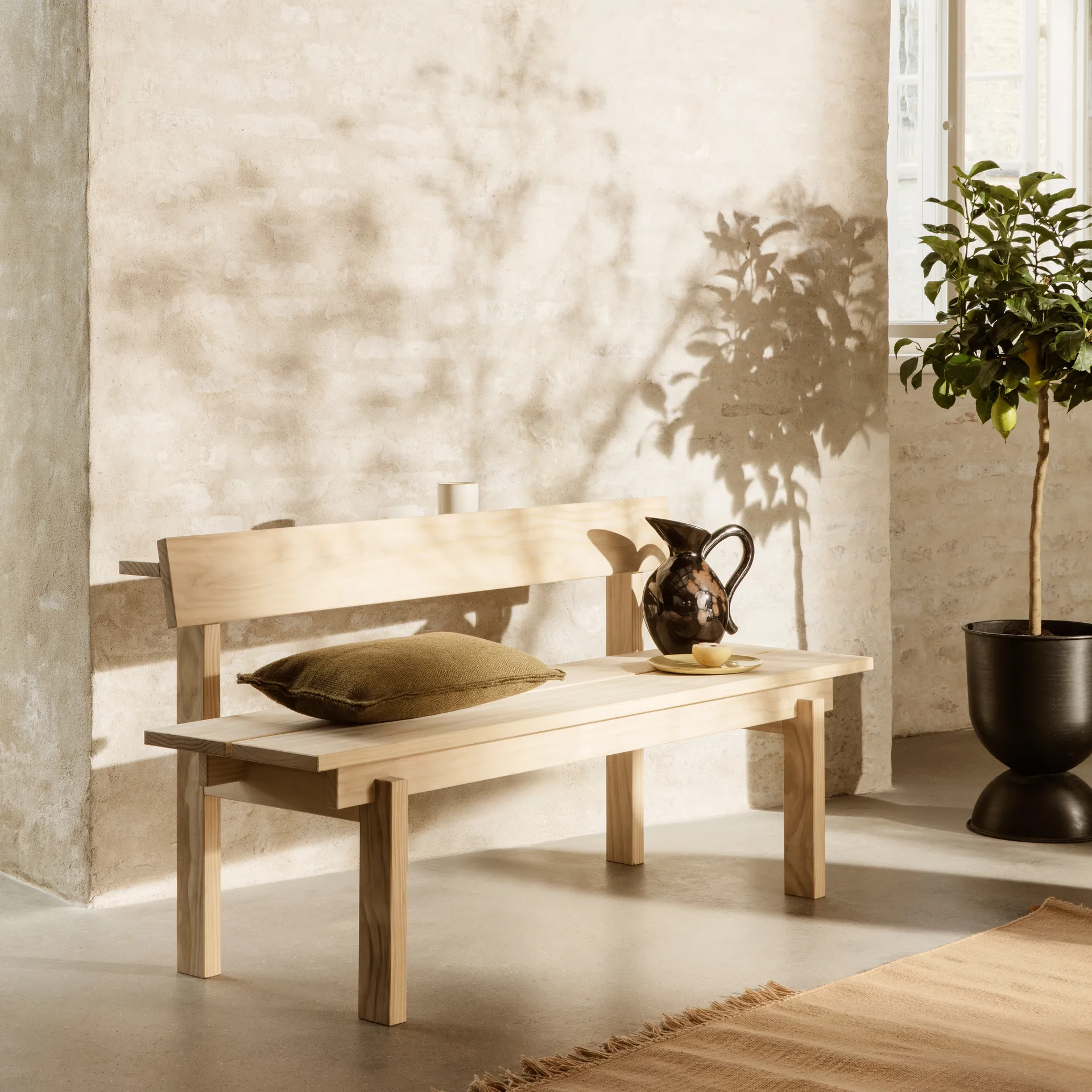 Cuscino Desert 28x53 cm, olive Ferm Living