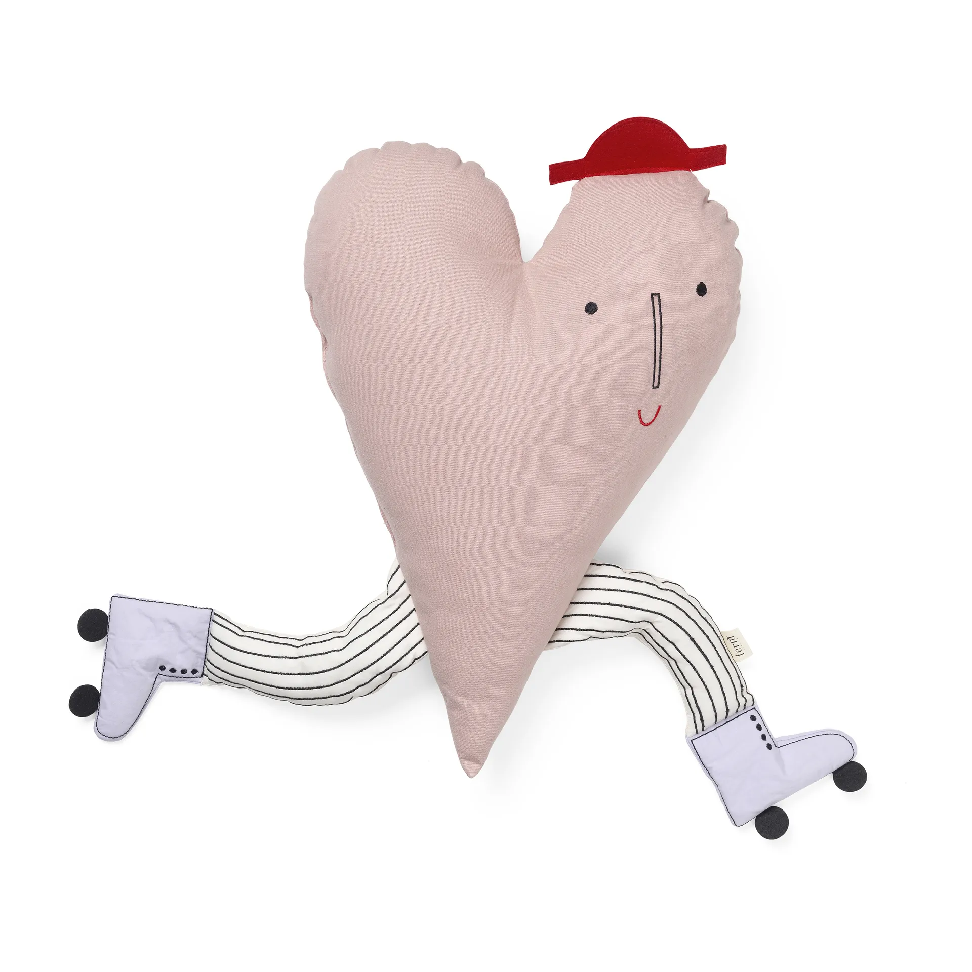 Cuscino Heart, Dusty rose Ferm Living