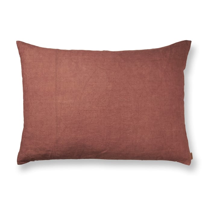 Cuscino Heavy Linen 60x80 cm, Berry Red Ferm Living