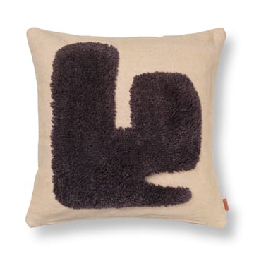 Cuscino Lay 50x50 cm - Sand / Dark Brown - Ferm Living